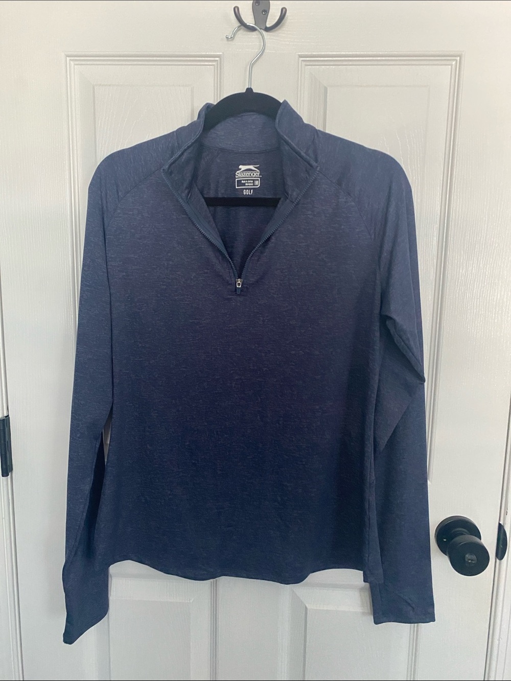 Slazenger Navy Quarter-Zip Golf Pullover